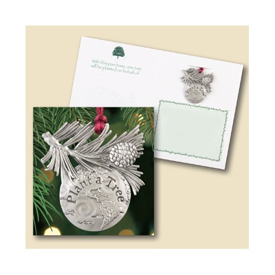 Plant a Tree - Greeting Card with Ornament