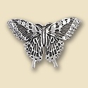 Butterfly Plant a Tree Pin