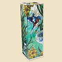 Plant a Tree Art-Glass Vase, Bluebirds