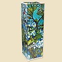 Plant a Tree Art-Glass Vase, Hummingbirds
