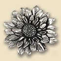 Chrysanthemum Plant a Tree Pin