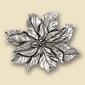 Poinsettia Plant a Tree Pin