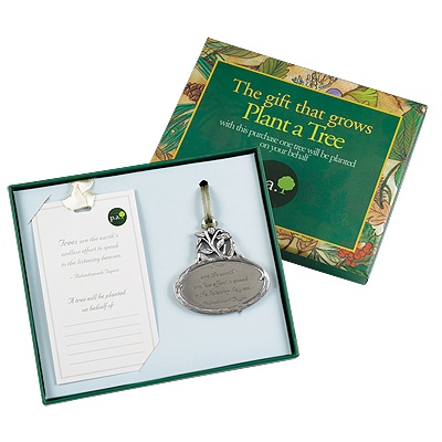 Plant a Tree Gift Ornament