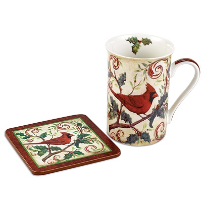 Cardinal Plant a Tree Mug Set