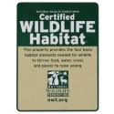 Classic Certified Wildlife Habitat Sign