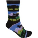 Designer Socks - Moonlight Wildlife