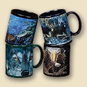 Set of 4 Wildlife Mugs