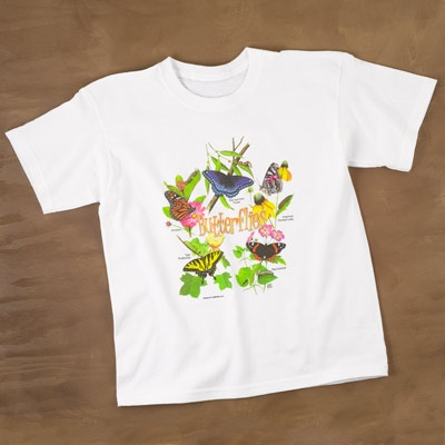 Butterflies Kid's Tee in a Jar