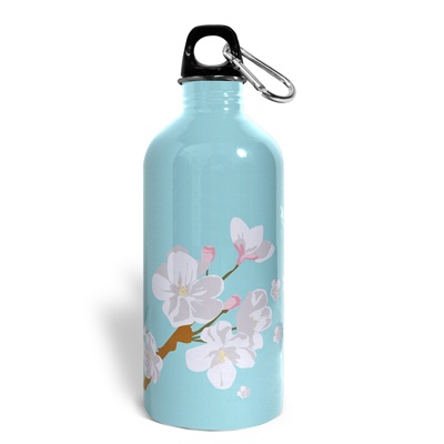 Stainless Steel Water Bottle - Apple Blossoms