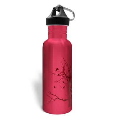 Stainless Steel Water Bottle - The Birds