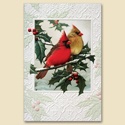 Christmas Cardinals Card
