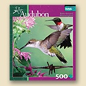 Audubon Ruby-throated Hummingbird 500 pc Puzzle