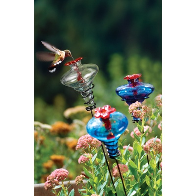 Stake Hummingbird Feeders