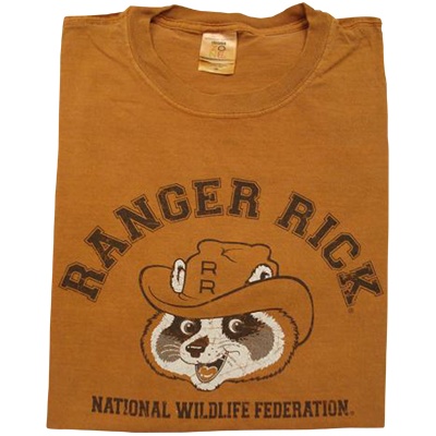 Ranger Rick Adult Collegiate Tee Cinnamon