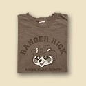 Ranger Rick Adult Collegiate Tee Cocoa