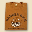 Ranger Rick Adult Collegiate Tee Cinnamon