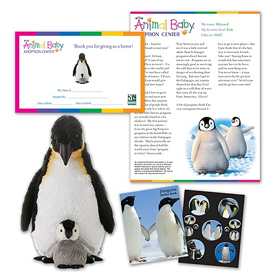 Adopt a Penguin Father & Baby