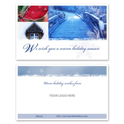 Warm Holiday Wishes E-Card