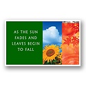 As Seasons Change E-Card