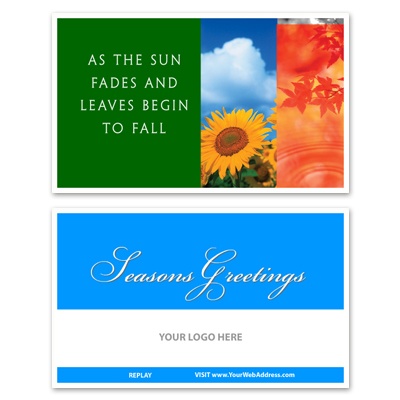 As Seasons Change E-Card