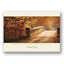 Autumn Bridge Card