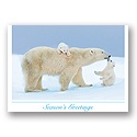 Polar Kiss Card