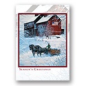 Winter Delivery Card