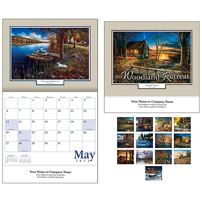 Woodland Retreat 2012 Wall Calendar