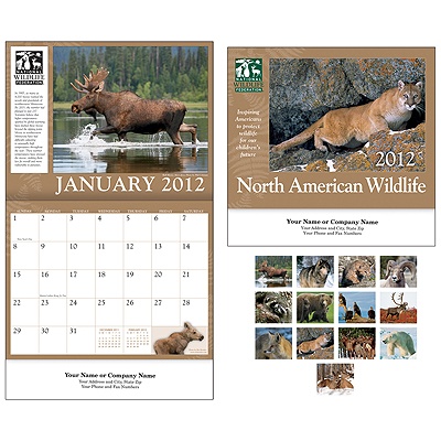 North American Wildlife 2012 Wall Calendar