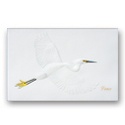 Snowy Egret Card