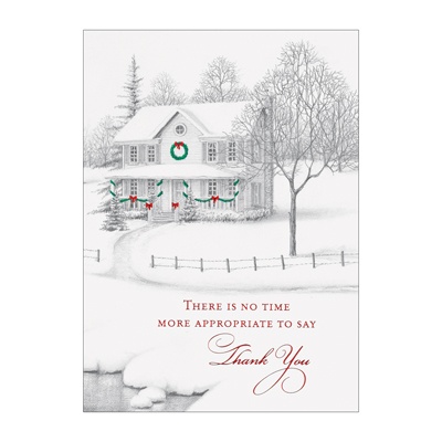Festive Homestead Card