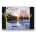 Winter Sunrise on Sugar River Card
