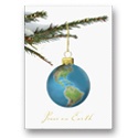 Decorative Globe Card