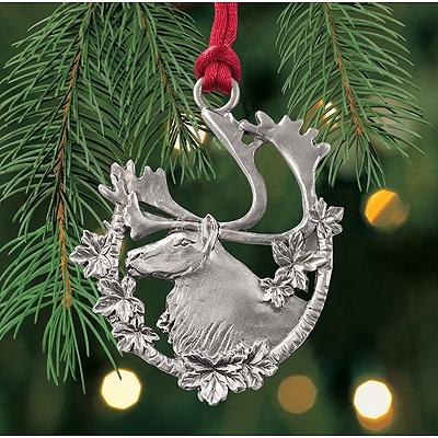 Caribou Plant a Tree Ornament