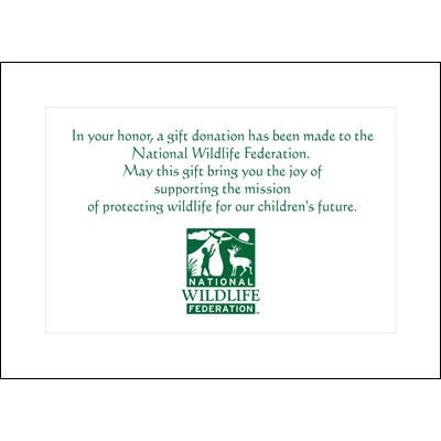NWF Donation Corporate Gift