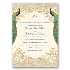 Golden Treasure - Invitation