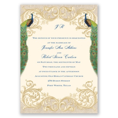 Golden Treasure - Invitation