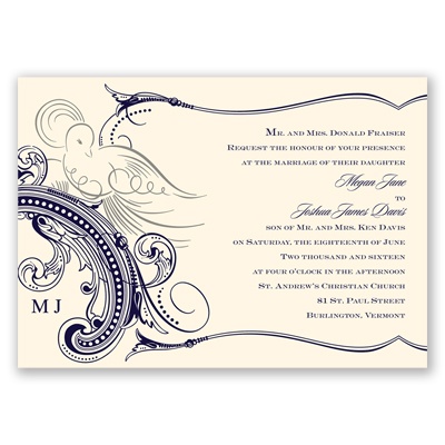 Savvy Style - Lapis - Invitation