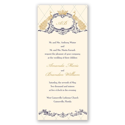 Magnificent - Lapis - Invitation
