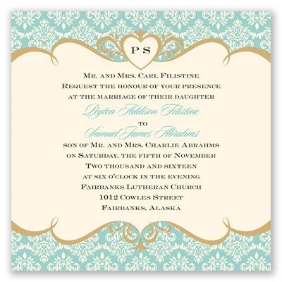 Detailed Elegance - Invitation