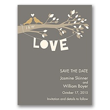 Rustic Charm - Save the Date