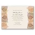Lucent Leaves - Invitation