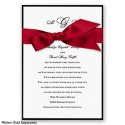 Delicate Border - Bright White - Invitation