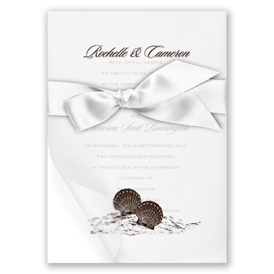 Seaside Elegance - Invitation