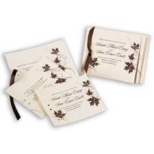 Fashionable Fall - Invitation