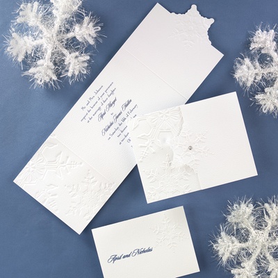 Winter's Elegance - Invitation