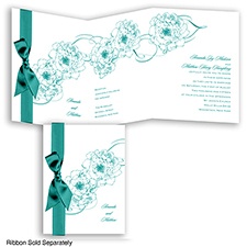 Dreamy Roses - Jade - Invitation