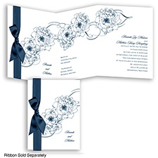 Dreamy Roses - Peacock - Invitation