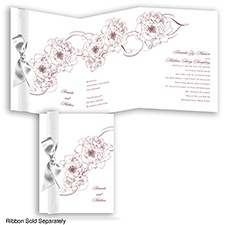 Dreamy Roses - Rosewood - Invitation