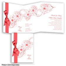 Dreamy Roses - Guava - Invitation